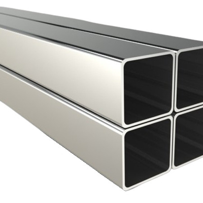 Fournisseurs rectangulaires polis de tuyauterie d'acier inoxydable 304 201 150mm décoratifs