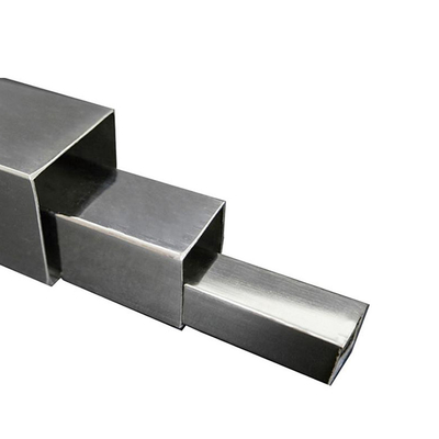 Fournisseurs rectangulaires polis de tuyauterie d'acier inoxydable 304 201 150mm décoratifs